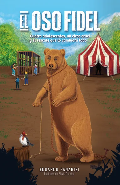 Portada de El oso Fidel, de Edgardo Panarisi